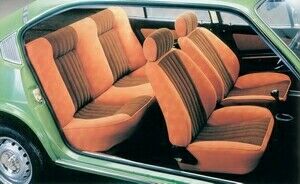 The interior of the Alfasud Super.