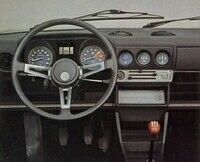 The dahsboard of the series II Alfasud ti.