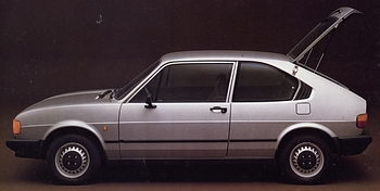 Alfasud 1.3 / 1.5 with hatchback.