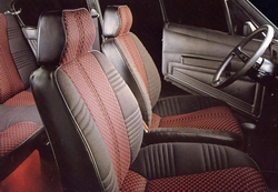 The interior of the Alfasud Ti 1.5 QV.